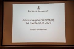 Jahreshauptversammlung 24.09.2020